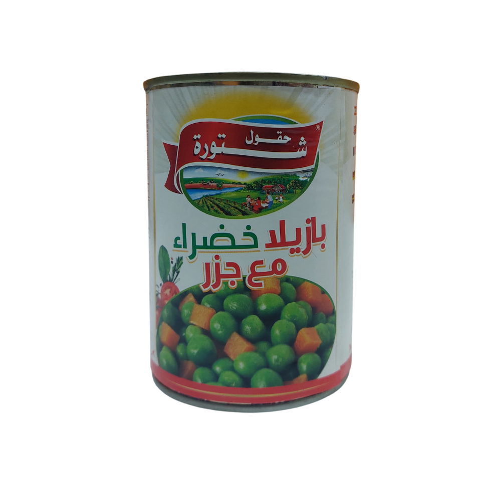 Chtoura Fields Green Peas with Carrot 400G