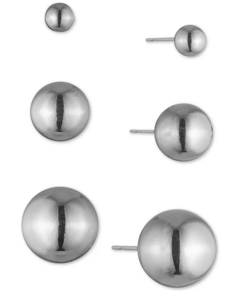 Lauren Ralph Lauren Women's 3-Pc. Set Metal Ball Stud Earring | Lauren Ralph Lauren in Lebanon