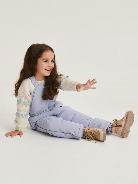 Reserved Baby Girl's Light Blue Puffer Snowsuit |Reserved In Lebanon