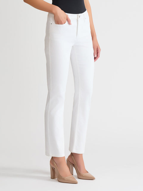 Jones New York Women's White Lexington Straight Leg Jeans |Jones New York In Lebanon
