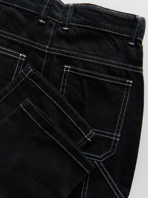 Reserved Boy's Black Trousers With Contrasting Stitching | Reserved In Lebanon