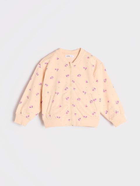 Sinsay Girl's Beige  Sports  with stand-up collar Jacket   | Sinsay in Lebanon