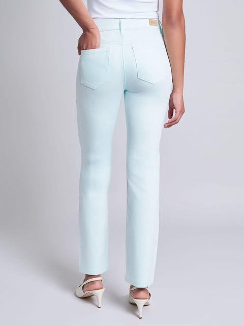Jones New York Women's Light Blue Seaglass Lexington Straight Leg Jeans | Jones New York In Lebanon