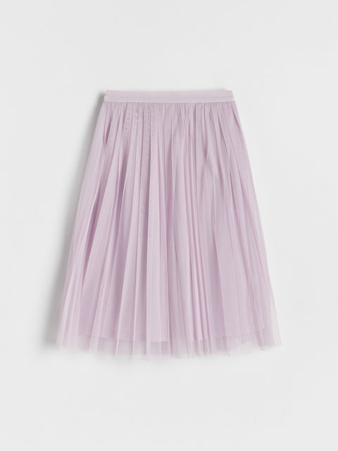 Reserved Girl's Light Purple Pleated Mini Skirt | Reserved In Lebanon