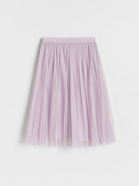 Reserved Girl's Light Purple Pleated Mini Skirt | Reserved In Lebanon