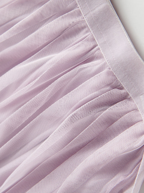 Reserved Girl's Light Purple Pleated Mini Skirt | Reserved In Lebanon
