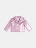 Sinsay Baby Girl's Purple Regular Fit Biker Jacket | Sinsay In Lebanon