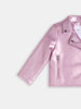 Sinsay Baby Girl's Purple Regular Fit Biker Jacket | Sinsay In Lebanon