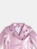 Sinsay Baby Girl's Purple Regular Fit Biker Jacket | Sinsay In Lebanon