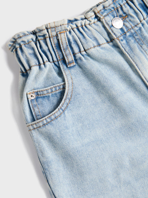 Sinsay Girl's Light Blue Denim Short | Sinsay In Lebanon
