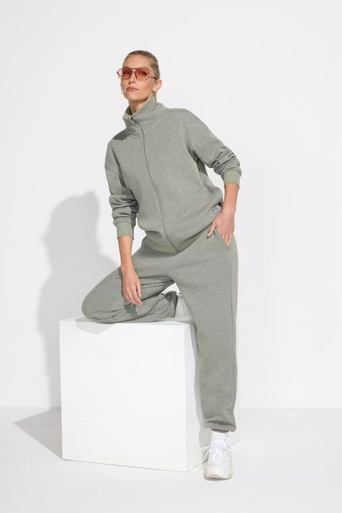 Mondetta Women's Heather Green GRS Recycled Poly Oversized Jogger | Mondetta In Lebanon