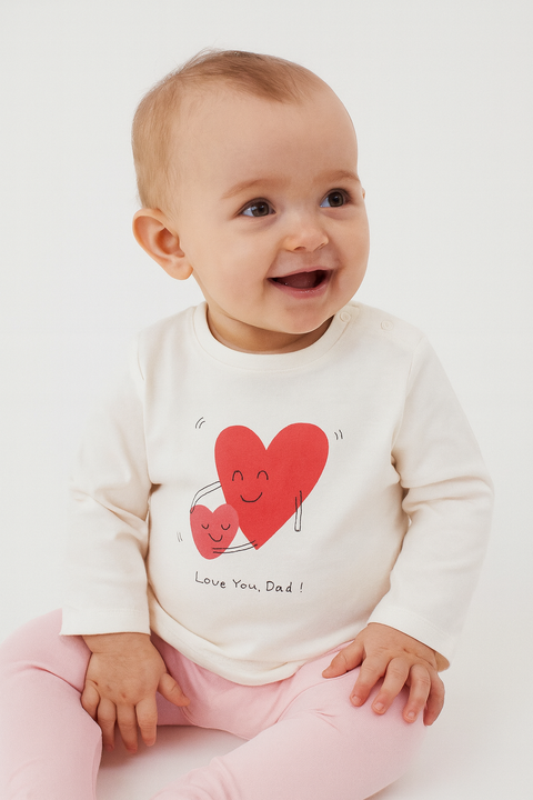 Sinsay Baby Girl's White & Pink Long Sleeve Blouses 2 Pack | Sinsay In Lebanon