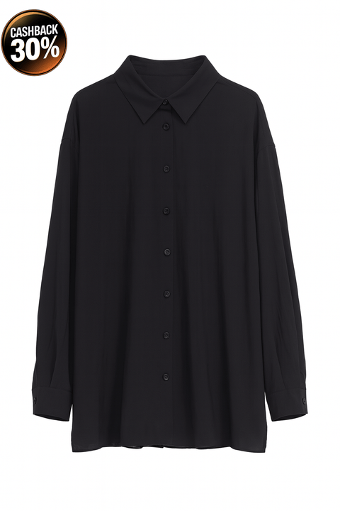 Forever 21 Women's Black Shirt Swim Cover Up | Forever 21 In Lebanon