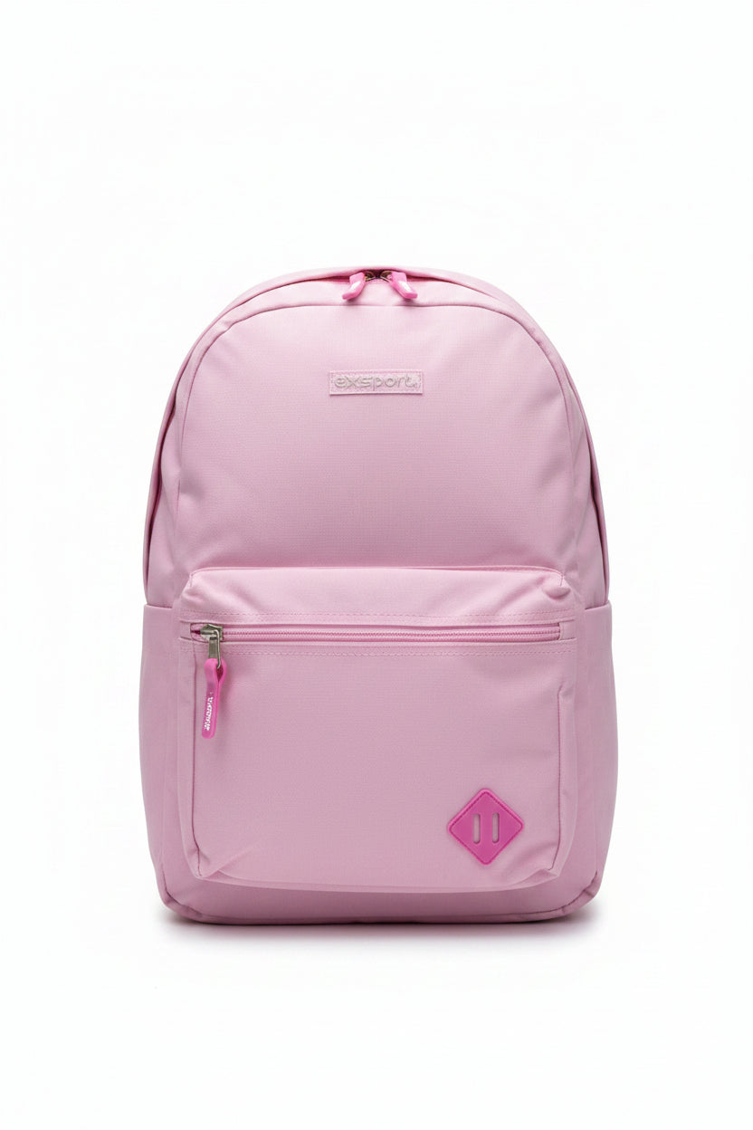 Exsport Backpack Plain One Comp Rubber Paatch(SBEXBP2627552)