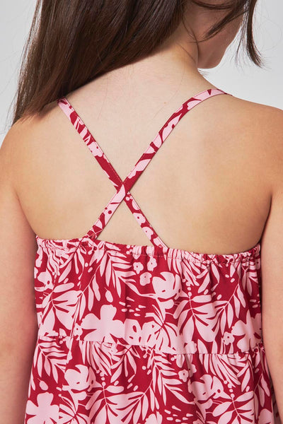 Mondetta Girl's Maxi Three Tier Dress |Mondetta In Lebanon