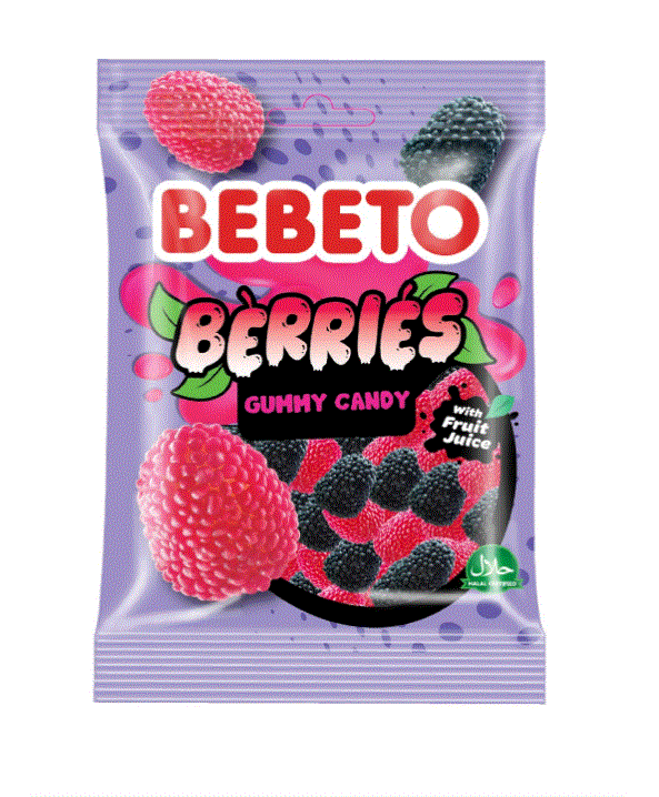 Bebeto Jelly Gum Berries 70g | Bebeto In Lebanon