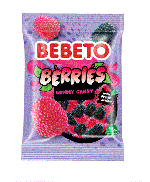 Bebeto Jelly Gum Berries 70g | Bebeto In Lebanon