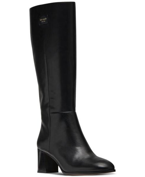 Kate Spade New York Women's Aimee Tall Boots - Black Leather