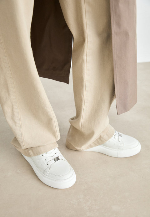 ACBC Women's White With Pale Rose Shacbnwo Sneakers | ACBC In Lebanon