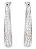 Kaleidoscope Women's Silver Crystal Hoop Earrings | Kaleidoscope In Lebanon