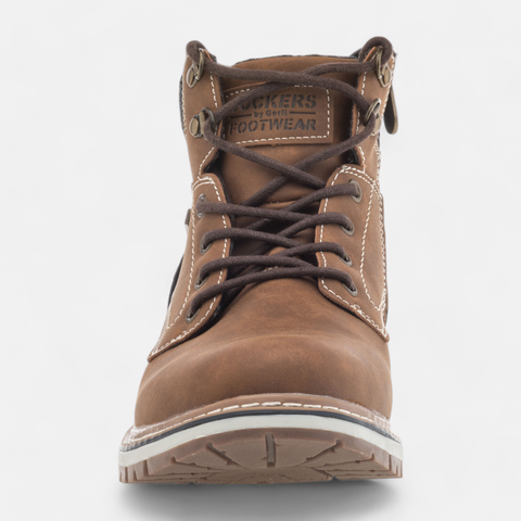Dockers by Gerli Men's Cognac Ankle Boots | Dockers by Gerli In Lebanon