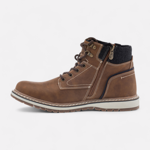 Dockers by Gerli Men's Cognac Ankle Boots | Dockers by Gerli In Lebanon