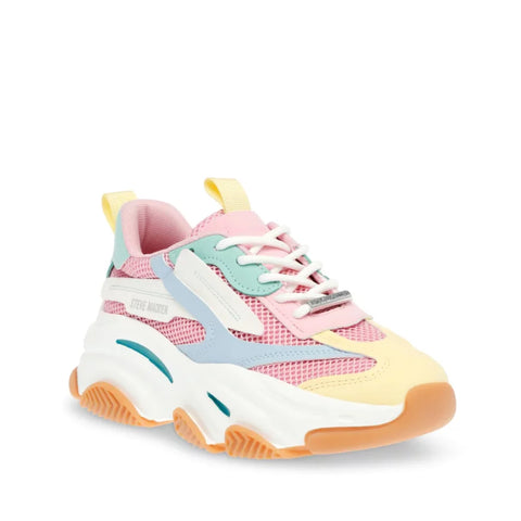 Steve Madden Women's Multicolor Possession-E Sneakers | Steve Madden In Lebanon