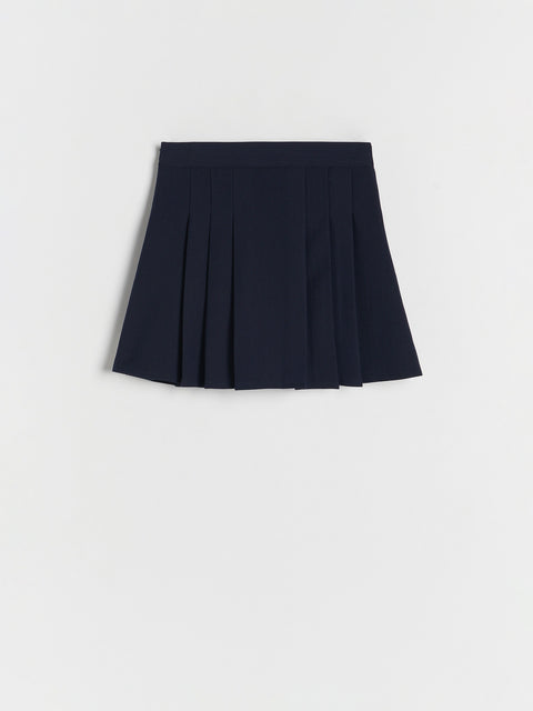 Reserved Girl's Navy Pleated Skirt | Reserved In Lebanon