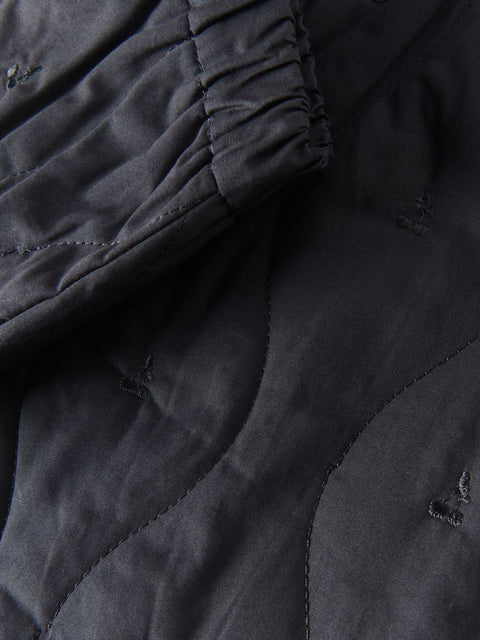 Reserved  Girl's Dark Gray Elastic Waist Band Skirt | Reserved In Lebanon