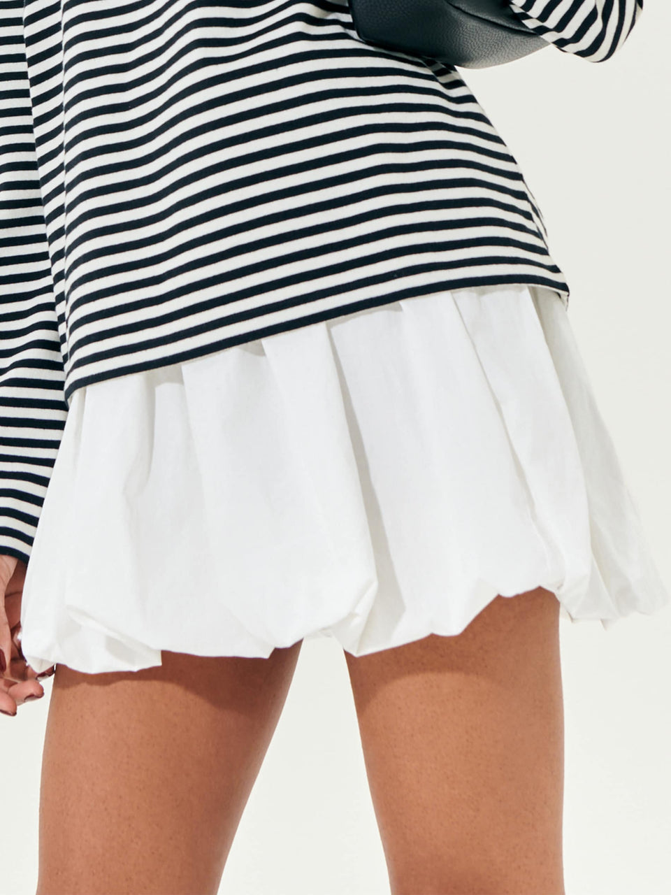 Sinsay Women's White Balloon Skirt