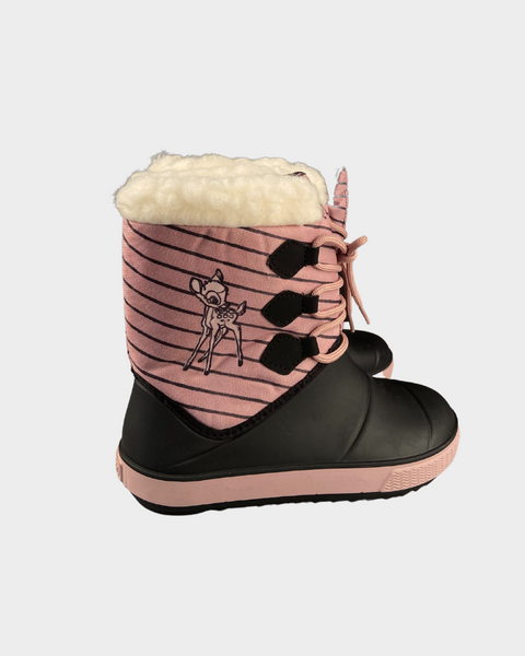 Friboo Girl's Black & Rose Winter Boots aceny-ry-xf SE467 shoes26
