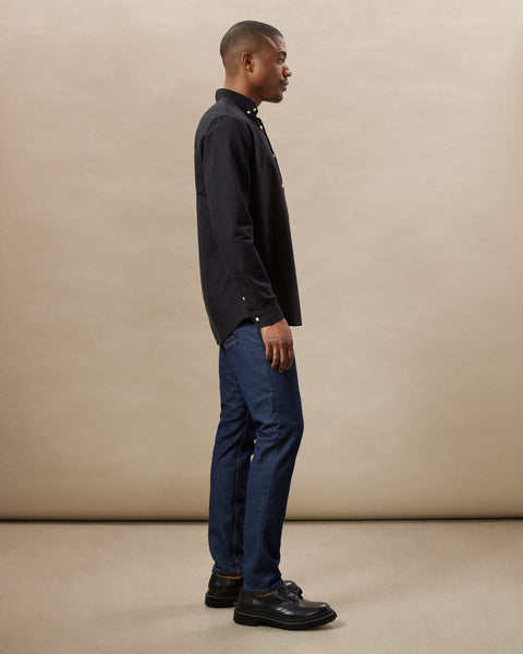 Frank And Oak  Men's Black Jasper Shirt | Frank And Oak In Lebanon