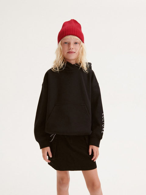 Reserved Girl's Black Short Pocket Skirt | Reserved In Lebanon