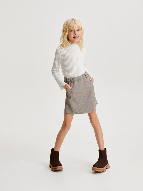 Reserved Girl's Multicolor Checkered Skirt | Reserved In Lebanon