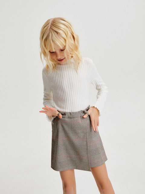 Reserved Girl's Multicolor Checkered Skirt | Reserved In Lebanon