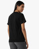 Emporio Armani Women's Black Regular Fit Cotton Crew-Neck T-Shirt | Emporio Armani In Lebanon