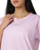 Emporio Armani Women's Light Pink Regular Fit Cotton T-Shirt | Emporio Armani In Lebanon