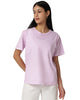 Emporio Armani Women's Light Pink Regular Fit Cotton T-Shirt | Emporio Armani In Lebanon