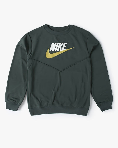 Nike Kids Dark Green Sportswear Sweatshirt | Nike In Lebanon