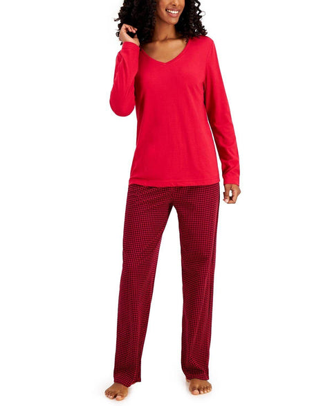 Charter Club Women's Multicolor Pajama Set ABU111 s