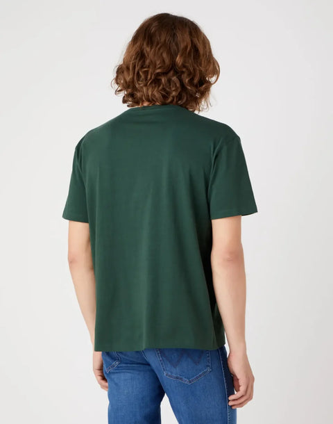 Wrangler Men's Khaki Green Sycamore T-Shirt  | Wrangler In Lebanon