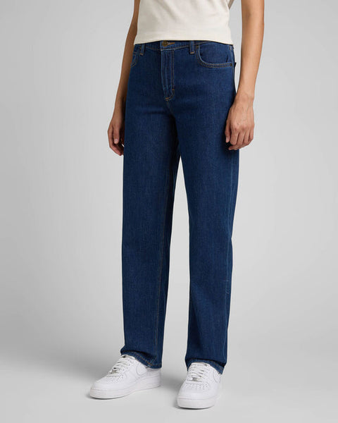 Lee Women's Dark Blue Jane Regular Straight Jeans | Lee In Lebanon