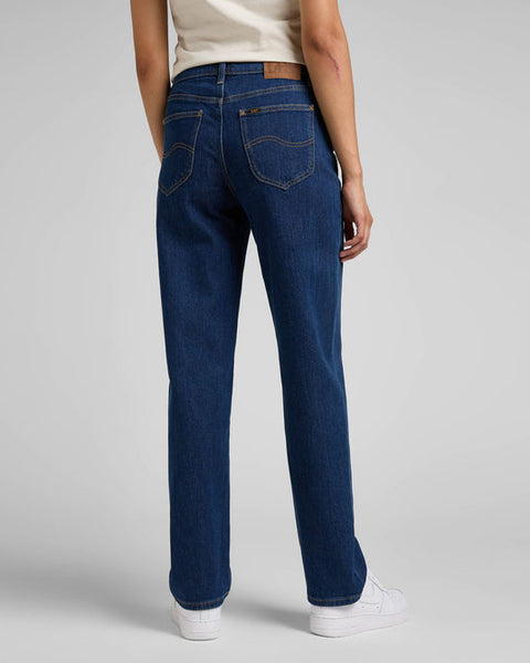 Lee Women's Dark Blue Jane Regular Straight Jeans | Lee In Lebanon