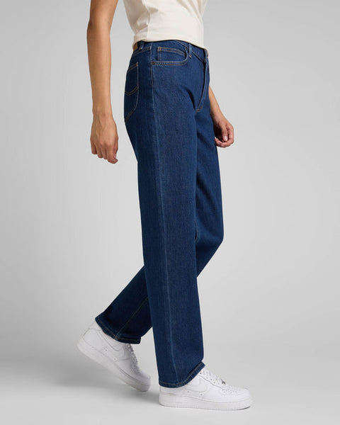 Lee Women's Dark Blue Jane Regular Straight Jeans | Lee In Lebanon
