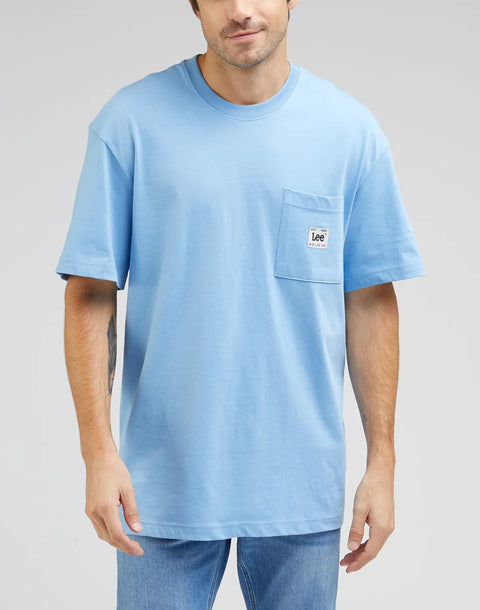 Lee Men's Prep Blue Loose Pocket T-Shirt |Lee In Lebanon
