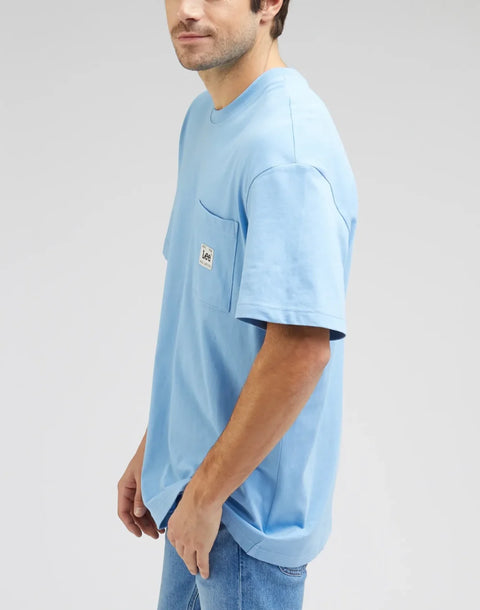 Lee Men's Prep Blue Loose Pocket T-Shirt |Lee In Lebanon