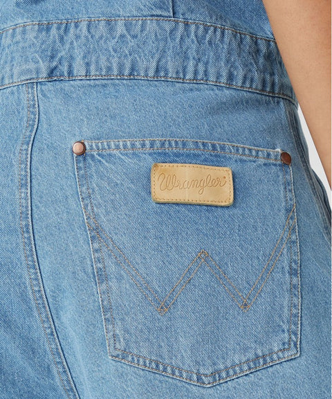 Wrangler Women's Blue Denim Romper | Wrangler In Lebanon