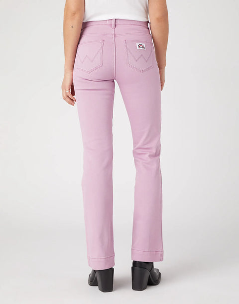 Wrangler Women's Purple Flared Jeans | Wrangler In Lebanon