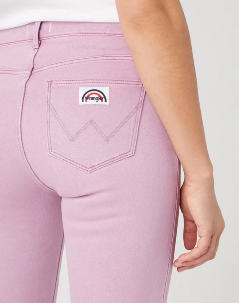 Wrangler Women's Purple Flared Jeans | Wrangler In Lebanon