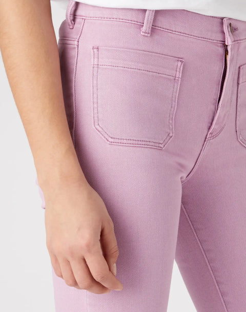 Wrangler Women's Purple Flared Jeans | Wrangler In Lebanon